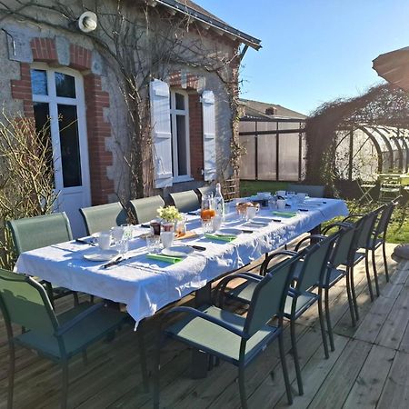 Gite Familial Avec Piscine Chauffee A Lege - Fr-1-306-1296 Εξωτερικό φωτογραφία